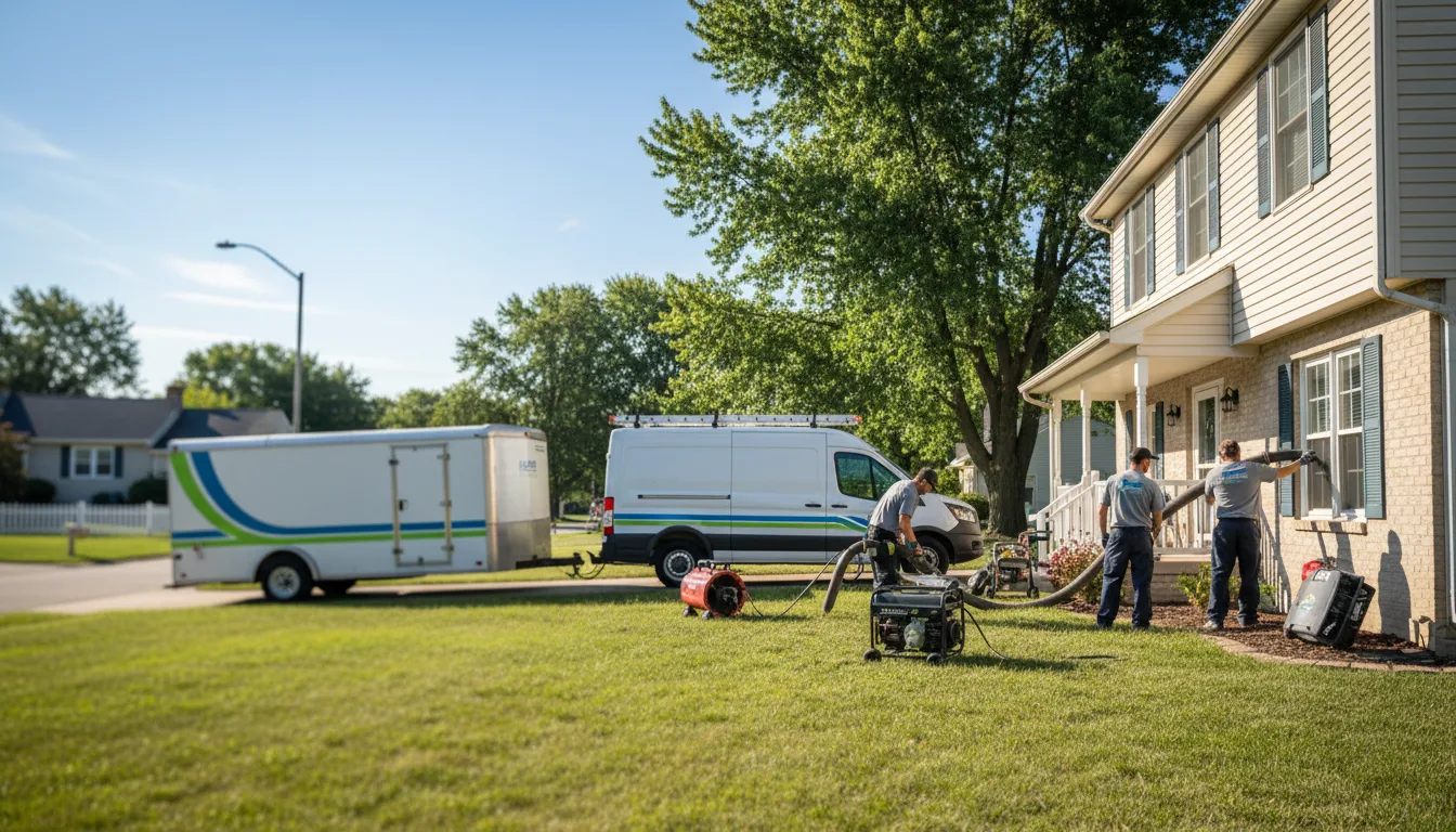 Flooded Basement Restoration And Cleanup With Repair in Skaneateles, NY near me